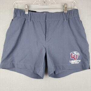 Liberty Flames Shorts Womens 4 Blue NCAA Golf Under Armour Disc Golf Gym NWT
